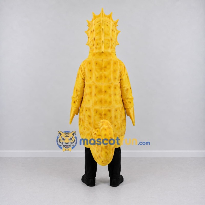 Custom Yellow Seahorse Mascot Costume Adult Full Body Suit for Ocean Events Custom Yellow Seahorse Mascot Costume Adult Full Body Suit for Ocean Events