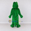 Custom Green and White Crocodile Character Mascot Costume Adult Full Body Suit for Wildlife Events Custom Green and White Crocodile Character Mascot Costume Adult Full Body Suit for Wildlife Events