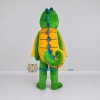 Custom Green and Yellow Seahorse Character Mascot Costume Adult Full Body Suit for Ocean Events Custom Green and Yellow Seahorse Character Mascot Costume Adult Full Body Suit for Ocean Events