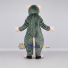 Custom Gray and White Rat Character Mascot Costume Adult Full Body Suit for School Events Custom Gray and White Rat Character Mascot Costume Adult Full Body Suit for School Events