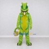 Custom Green and Yellow Chameleon Mascot Costume Adult Full Body Suit for Wildlife Events Custom Green and Yellow Chameleon Mascot Costume Adult Full Body Suit for Wildlife Events