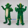 Custom Green and Cream Winged Dragon Mascot Costume Adult Full Body Suit for Theme Parties Custom Green and Cream Winged Dragon Mascot Costume Adult Full Body Suit for Theme Parties