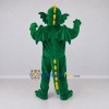 Custom Green and Cream Winged Dragon Mascot Costume Adult Full Body Suit for Theme Parties Custom Green and Cream Winged Dragon Mascot Costume Adult Full Body Suit for Theme Parties