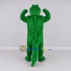 Custom Green and Gray Crocodile Mascot Costume Adult Full Body Suit for Wildlife Events Custom Green and Gray Crocodile Mascot Costume Adult Full Body Suit for Wildlife Events