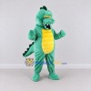 Custom Mint Green and Yellow Crocodile Character Mascot Costume Adult Full Body Suit for Wildlife Events Custom Mint Green and Yellow Crocodile Character Mascot Costume Adult Full Body Suit for Wildlife Events