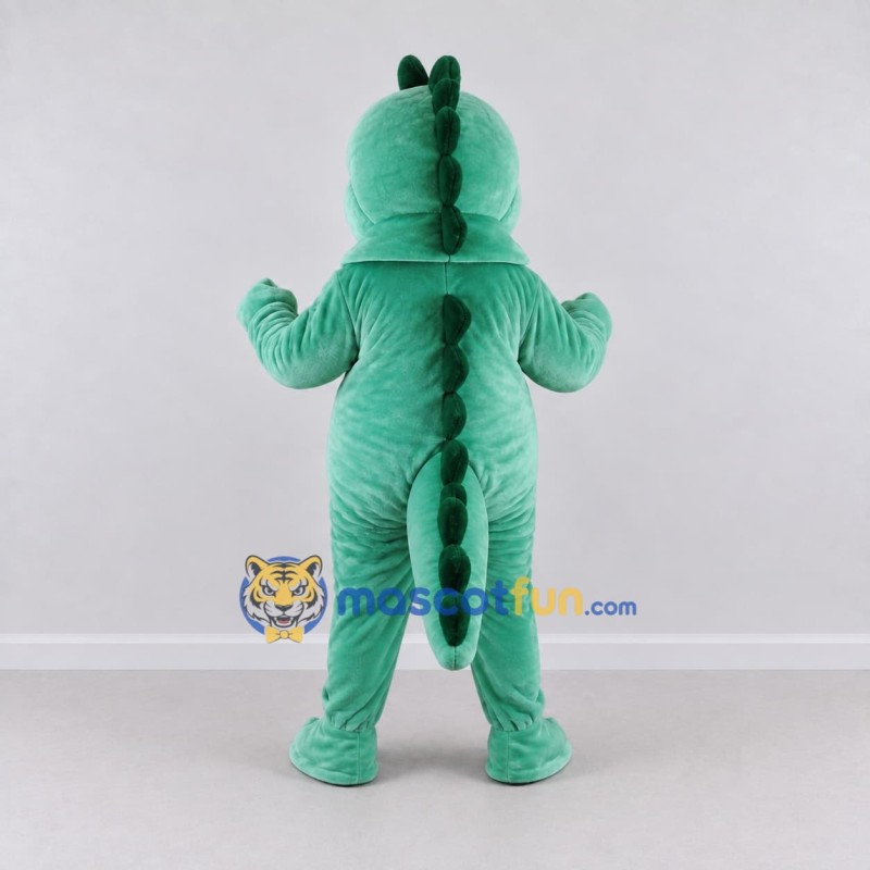 Custom Mint Green and Yellow Crocodile Character Mascot Costume Adult Full Body Suit for Wildlife Events Custom Mint Green and Yellow Crocodile Character Mascot Costume Adult Full Body Suit for Wildlife Events