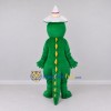 Custom Green and Yellow Crocodile with a Party Hat Mascot Costume Adult Full Body Suit for Theme Parties Custom Green and Yellow Crocodile with a Party Hat Mascot Costume Adult Full Body Suit for Theme Parties