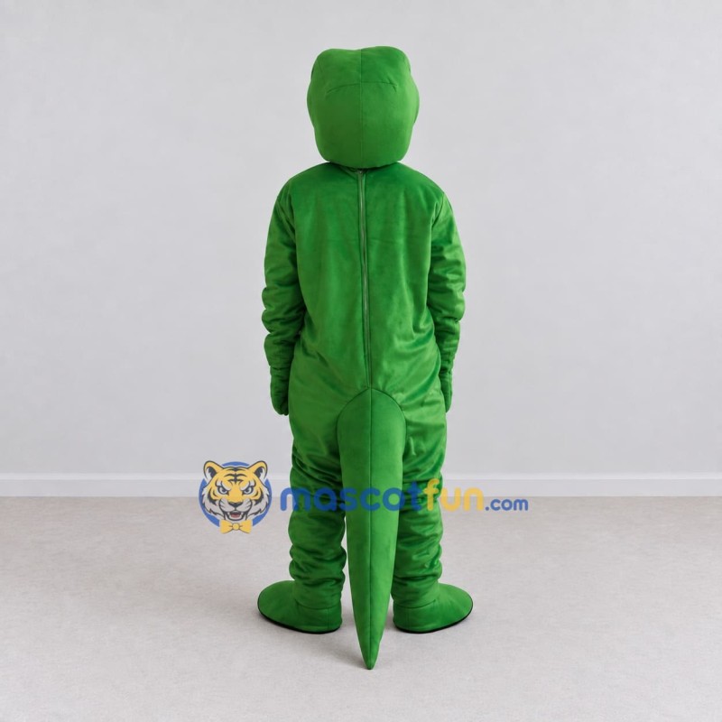 Custom Green and Yellow Dinosaur Character Mascot Costume Adult Full Body Suit for Dinosaur Events Custom Green and Yellow Dinosaur Character Mascot Costume Adult Full Body Suit for Dinosaur Events