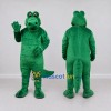 Custom Green Crocodile Character Mascot Costume Adult Full Body Suit for Wildlife Events Custom Green Crocodile Character Mascot Costume Adult Full Body Suit for Wildlife Events