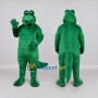 Custom Green Crocodile Character Mascot Costume Adult Full Body Suit for Wildlife Events