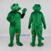 Custom Green Crocodile Character Mascot Costume Adult Full Body Suit for Wildlife Events Custom Green Crocodile Character Mascot Costume Adult Full Body Suit for Wildlife Events