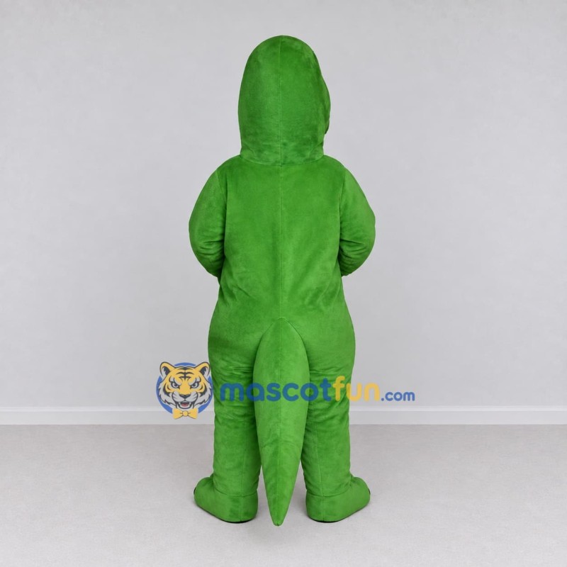 Custom Green and Yellow Dinosaur Character Mascot Costume Adult Full Body Suit for Dinosaur Events Custom Green and Yellow Dinosaur Character Mascot Costume Adult Full Body Suit for Dinosaur Events
