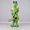 Custom Green and Gold Winged Dragon Character Mascot Costume Adult Full Body Suit for Theme Parties Custom Green and Gold Winged Dragon Character Mascot Costume Adult Full Body Suit for Theme Parties