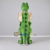 Custom Green and Gold Winged Dragon Character Mascot Costume Adult Full Body Suit for Theme Parties Custom Green and Gold Winged Dragon Character Mascot Costume Adult Full Body Suit for Theme Parties