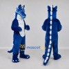 Custom Blue and White Dragon Character Mascot Costume Adult Full Body Suit for Theme Parties Custom Blue and White Dragon Character Mascot Costume Adult Full Body Suit for Theme Parties