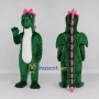 Custom Green and Pink Winged Dragon Character Mascot Costume Adult Full Body Suit for Theme Parties