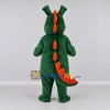 Custom Green and Orange Dragon Character Mascot Costume Adult Full Body Suit for Theme Parties Custom Green and Orange Dragon Character Mascot Costume Adult Full Body Suit for Theme Parties