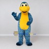 Custom Blue and Yellow Spotted Dinosaur Character Mascot Costume Adult Full Body Suit for Dinosaur Events Custom Blue and Yellow Spotted Dinosaur Character Mascot Costume Adult Full Body Suit for Dinosaur Events