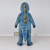 Custom Blue and Yellow Spotted Dinosaur Character Mascot Costume Adult Full Body Suit for Dinosaur Events Custom Blue and Yellow Spotted Dinosaur Character Mascot Costume Adult Full Body Suit for Dinosaur Events