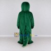 Custom Dark Green and Cream Dinosaur Character Mascot Costume Adult Full Body Suit for Dinosaur Events Custom Dark Green and Cream Dinosaur Character Mascot Costume Adult Full Body Suit for Dinosaur Events