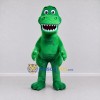 Custom Green Tyrannosaurus Character Mascot Costume Adult Full Body Suit for Dinosaur Events Custom Green Tyrannosaurus Character Mascot Costume Adult Full Body Suit for Dinosaur Events