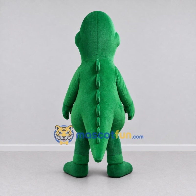 Custom Green Tyrannosaurus Character Mascot Costume Adult Full Body Suit for Dinosaur Events Custom Green Tyrannosaurus Character Mascot Costume Adult Full Body Suit for Dinosaur Events
