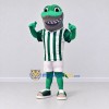 Custom Teal and White Shark in Sportswear Mascot Costume Adult Full Body Suit for Sports Events Custom Teal and White Shark in Sportswear Mascot Costume Adult Full Body Suit for Sports Events