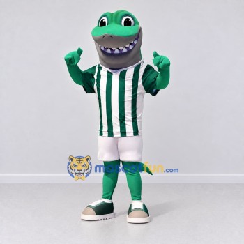 Custom Teal and White Shark in Sportswear Mascot Costume Adult Full Body Suit for Sports Events Custom Teal and White Shark in Sportswear Mascot Costume Adult Full Body Suit for Sports Events