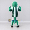 Custom Teal and White Shark in Sportswear Mascot Costume Adult Full Body Suit for Sports Events Custom Teal and White Shark in Sportswear Mascot Costume Adult Full Body Suit for Sports Events