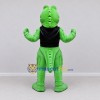 Custom Green and Black Muscular Crocodile in a Shirt Mascot Costume Adult Full Body Suit for Sports Events Custom Green and Black Muscular Crocodile in a Shirt Mascot Costume Adult Full Body Suit for Sports Events