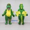 Custom Green and Yellow Winged Dragon Mascot Costume Adult Full Body Suit for Theme Parties Custom Green and Yellow Winged Dragon Mascot Costume Adult Full Body Suit for Theme Parties