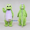 Custom Light Green and Purple Dinosaur Character Mascot Costume Adult Full Body Suit for Dinosaur Events Custom Light Green and Purple Dinosaur Character Mascot Costume Adult Full Body Suit for Dinosaur Events