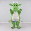Custom Light Green and White Winged Dragon Character Mascot Costume Adult Full Body Suit for Theme Parties Custom Light Green and White Winged Dragon Character Mascot Costume Adult Full Body Suit for Theme Parties