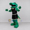 Custom Green and Black Crocodile in Basketball Sportswear Mascot Costume Adult Full Body Suit for Sports Events Custom Green and Black Crocodile in Basketball Sportswear Mascot Costume Adult Full Body Suit for Sports Events