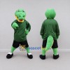 Custom Green and Black Crocodile in Sportswear Mascot Costume Adult Full Body Suit for Sports Events Custom Green and Black Crocodile in Sportswear Mascot Costume Adult Full Body Suit for Sports Events