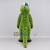 Custom Green and Yellow Crocodile Character with a Cap Mascot Costume Adult Full Body Suit for School Events Custom Green and Yellow Crocodile Character with a Cap Mascot Costume Adult Full Body Suit for School Events