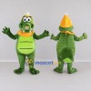 Custom Green and Orange Dragon Character with a Party Hat Mascot Costume Adult Full Body Suit for Theme Parties Custom Green and Orange Dragon Character with a Party Hat Mascot Costume Adult Full Body Suit for Theme Parties