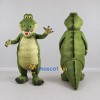Custom Olive Green and Cream Crocodile Character Mascot Costume Adult Full Body Suit for Wildlife Events