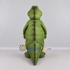 Custom Olive Green and Cream Crocodile Character Mascot Costume Adult Full Body Suit for Wildlife Events Custom Olive Green and Cream Crocodile Character Mascot Costume Adult Full Body Suit for Wildlife Events