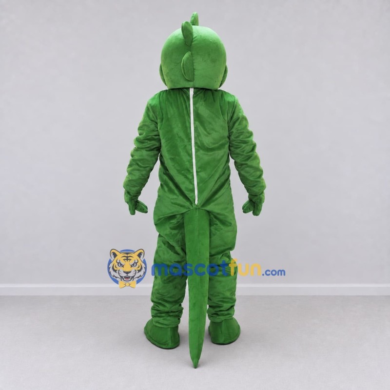 Custom Green and Yellow Dinosaur Character Mascot Costume Adult Full Body Suit for Dinosaur Events Custom Green and Yellow Dinosaur Character Mascot Costume Adult Full Body Suit for Dinosaur Events