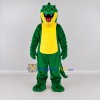 Custom Green and Yellow Crocodile Mascot Costume Adult Full Body Suit for Wildlife Events Custom Green and Yellow Crocodile Mascot Costume Adult Full Body Suit for Wildlife Events