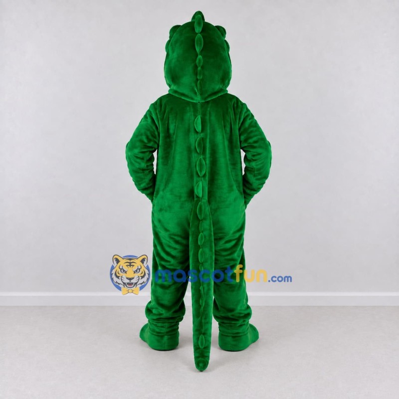 Custom Green and Yellow Crocodile Mascot Costume Adult Full Body Suit for Wildlife Events Custom Green and Yellow Crocodile Mascot Costume Adult Full Body Suit for Wildlife Events