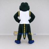 Custom Dark Green and White Crocodile in Sportswear Mascot Costume Adult Full Body Suit for Sports Events Custom Dark Green and White Crocodile in Sportswear Mascot Costume Adult Full Body Suit for Sports Events