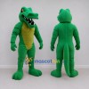 Custom Green and Yellow Crocodile Character Mascot Costume Adult Full Body Suit for Wildlife Events Custom Green and Yellow Crocodile Character Mascot Costume Adult Full Body Suit for Wildlife Events