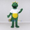 Custom Green and White Dragon Character in a Shirt Mascot Costume Adult Full Body Suit for School Events Custom Green and White Dragon Character in a Shirt Mascot Costume Adult Full Body Suit for School Events
