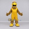 Custom Brown and Yellow Eagle in Sportswear Mascot Costume Adult Full Body Suit for Sports Events Custom Brown and Yellow Eagle in Sportswear Mascot Costume Adult Full Body Suit for Sports Events
