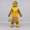 Custom Brown and Yellow Eagle in Sportswear Mascot Costume Adult Full Body Suit for Sports Events Custom Brown and Yellow Eagle in Sportswear Mascot Costume Adult Full Body Suit for Sports Events