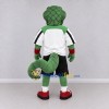 Custom Green and White Cobra in Sportswear Mascot Costume Adult Full Body Suit for Sports Events Custom Green and White Cobra in Sportswear Mascot Costume Adult Full Body Suit for Sports Events