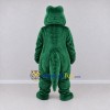 Custom Green and Yellow Crocodile Character Mascot Costume Adult Full Body Suit for Wildlife Events