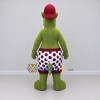 Custom Olive Green and Burgundy Crocodile in Shorts and a Cap Mascot Costume Adult Full Body Suit for Summer Events Custom Olive Green and Burgundy Crocodile in Shorts and a Cap Mascot Costume Adult Full Body Suit for Summer Events